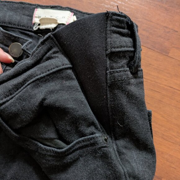 Hatch | The Slim Maternity Jean | Jet Black | Size 29 - Picture 3 of 6